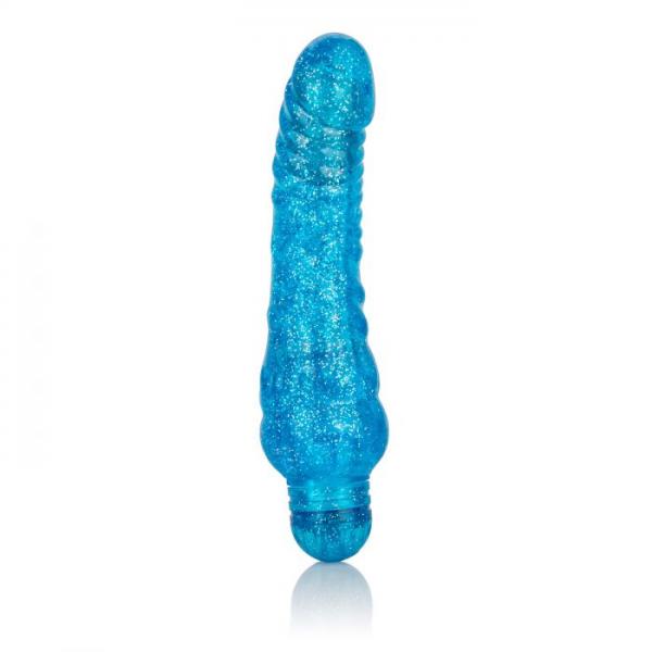 Sparkle Glitter Jack Blue Vibrator - Click Image to Close