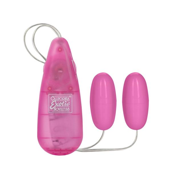 Double Pink Passion Bullet Vibrators - Click Image to Close