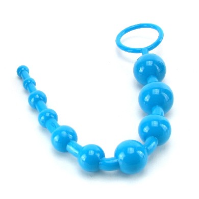 Shane's World Advanced Anal 101 Beads-Blue