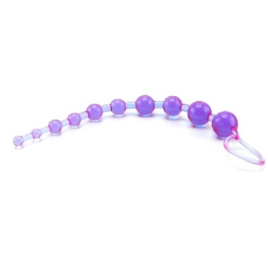 X-10 Anal Beads-Purple