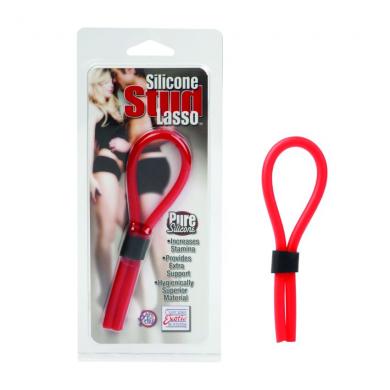 Silicone Stud Lasso Red