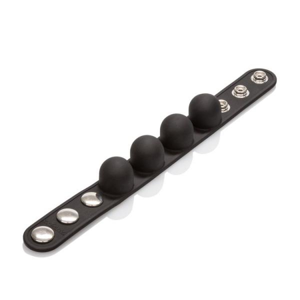 Weighted Ball Stretcher Silicone Black - Click Image to Close