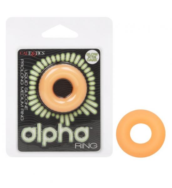 Alpha Prolong Medium Ring Glow In The Dark - Click Image to Close