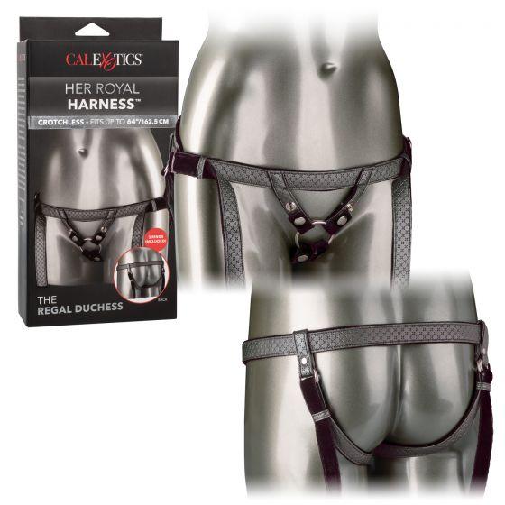 Her Royal Harness The Regal Duchess Pewter - Click Image to Close