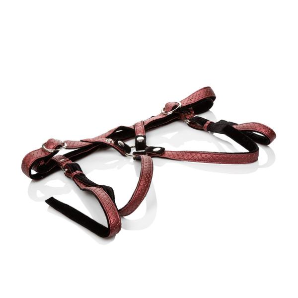 Her Royal Harness The Regal Duchess O/S Red - Click Image to Close