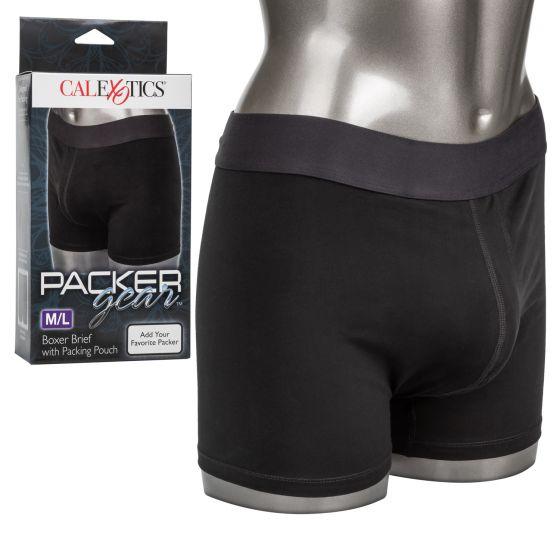 Packer Gear Boxer Brief W/ Packing Pouch M/l - Click Image to Close