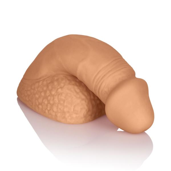 Packer Gear 4 inches Silicone Packing Penis Tan - Click Image to Close