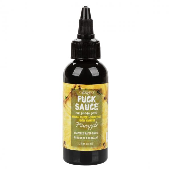 Fuck Sauce Pineapple Flavored Lube 2 Oz - Click Image to Close