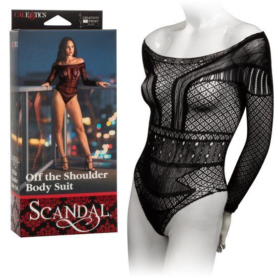 Scandal Off The Shoulder Body Suit - Click Image to Close