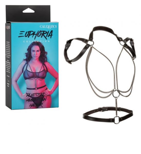 Euphoria Multi Chain Halter Plus Size - Click Image to Close