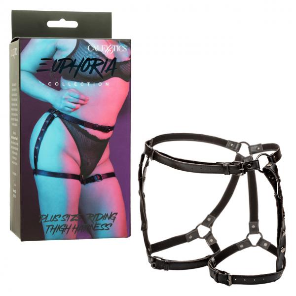 Euphoria Plus Size Riding Thigh Harness - Click Image to Close