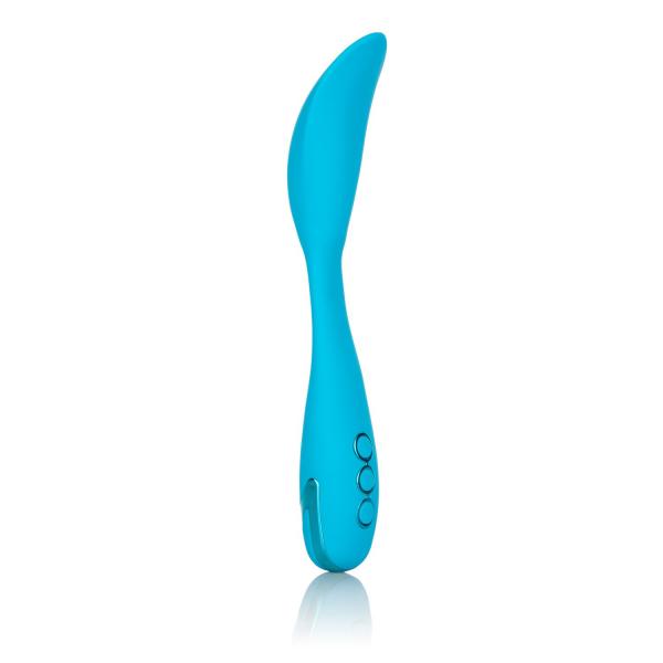 California Dreaming Palm Springs Pleaser Blue Vibrator - Click Image to Close