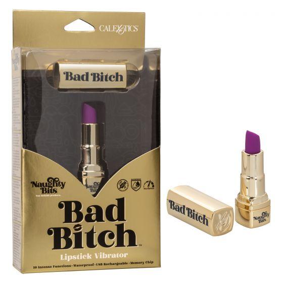 Naughty Bits Bad Bitch Lipstick Vibrator - Click Image to Close