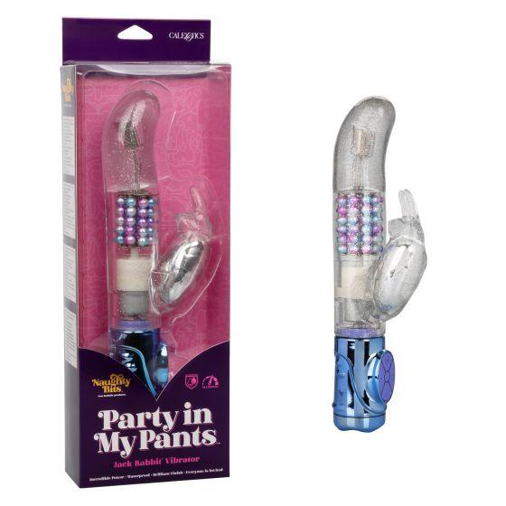 Naughty Bits Party In My Pants Jack Rabbit Vibrator - Click Image to Close