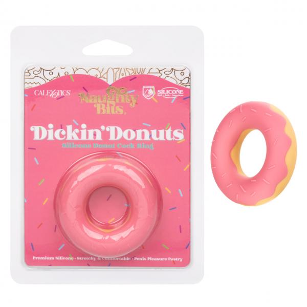 Naughty Bits Dickin' Donuts Silicone Donut Cock Ring - Click Image to Close