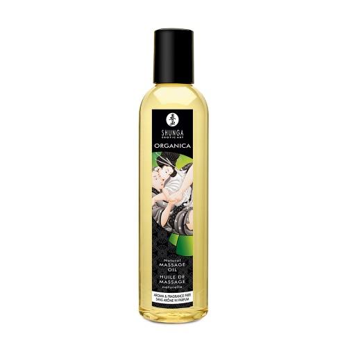 Shunga Massage Oil Natural 8.4oz - Click Image to Close