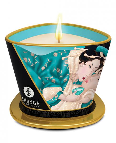 Shunga Massage Candle Island Blossoms - Click Image to Close