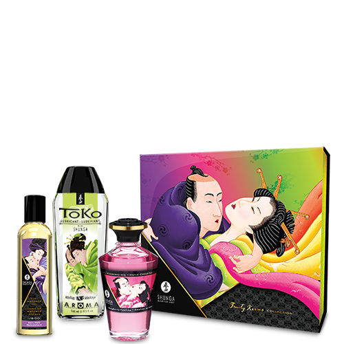 Shunga Fruity Kisses Collection Kit - Click Image to Close