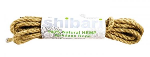 Shibari Natural Hemp Bondage Rope 5 Meters - Click Image to Close