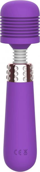 Shibari Sexy! Bling Bling Mini Wand Lilac - Click Image to Close