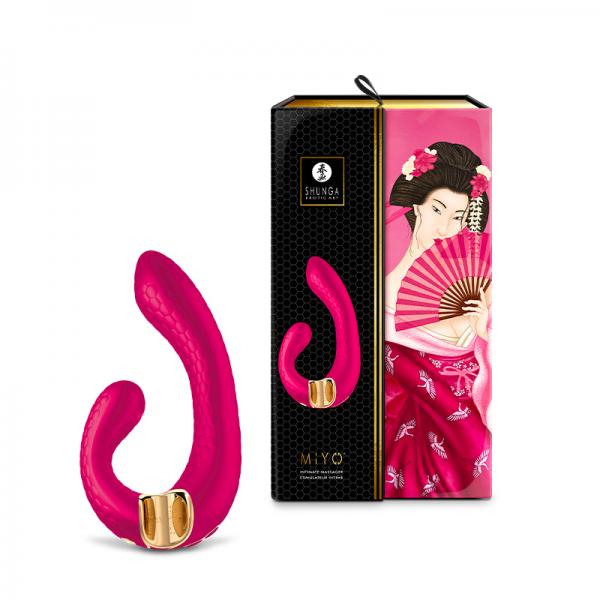 Shunga Miyo Intimate Massager Raspberry