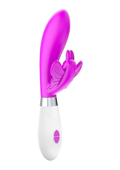 Alexios Butterfly & G-spot Vibrator Fuchsia - Click Image to Close