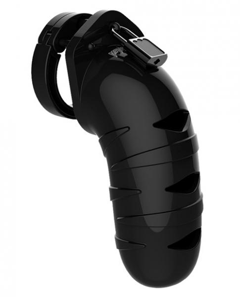 Mancage Model 05 Chastity 5.5 inches Cock Cage Black - Click Image to Close