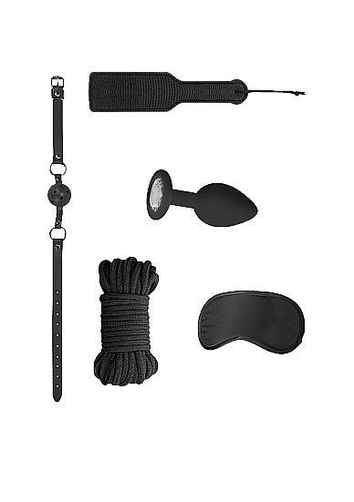 Ouch Introductory Bondage Kit #5 Black - Click Image to Close