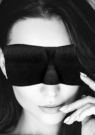 Satin Curvy Eye Mask With Elastic Straps