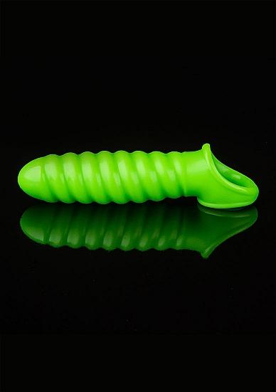 Glow Swirl Stretchable Penis Sheath