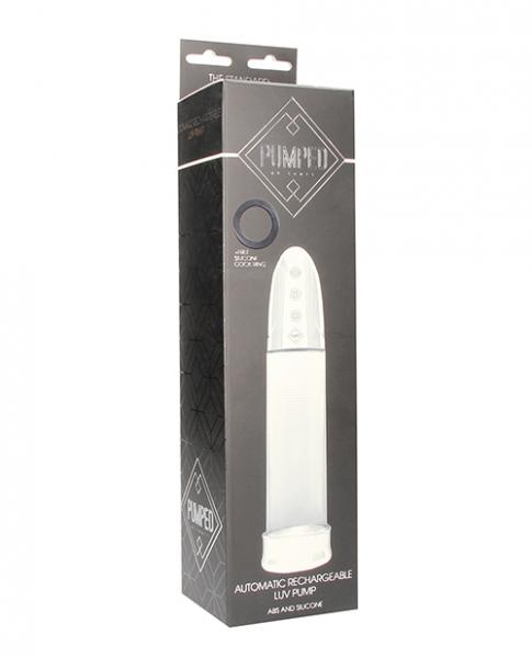 Pumped Automatic Rechargeable Luv Pump Transparent - Click Image to Close