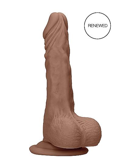 Realrock 7in Dong Tan W/ Testicles - Click Image to Close