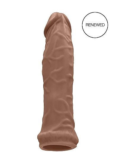 Realrock Penis Sleeve 6in Tan - Click Image to Close