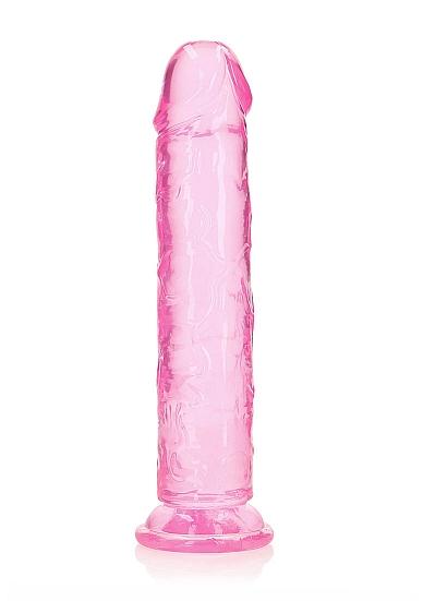 Realrock Straight Realistic 10 In Dildo Pink - Click Image to Close