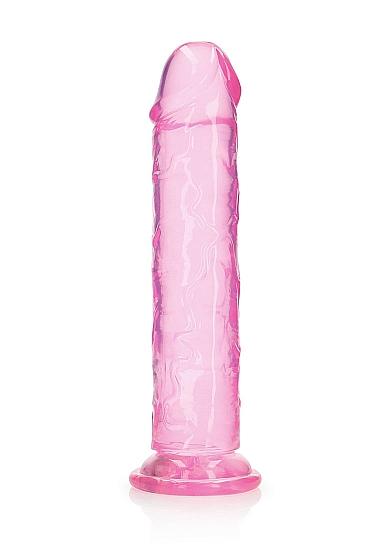 Realrock Straight Realistic 11 In Dildo Pink - Click Image to Close