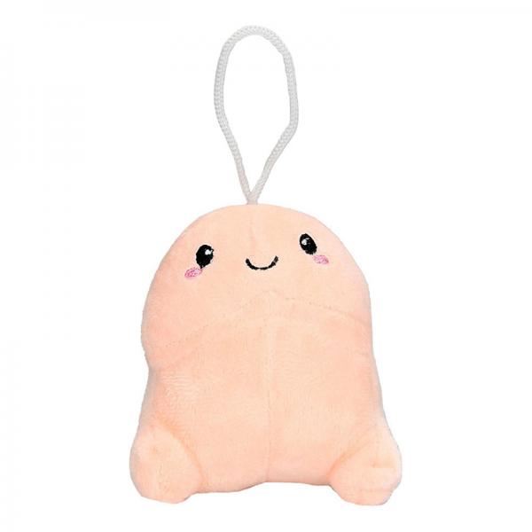 Short Penis Plushie 4in/ 10cm Flesh - Click Image to Close