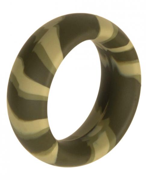 Major Dick Commando 1.5 inches Wide Silicone Cock Ring - Click Image to Close