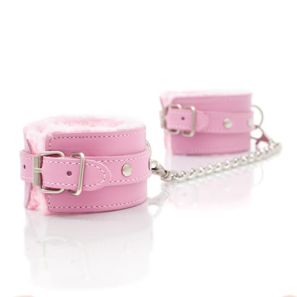 BFF Kinky Kuffs Pink - Click Image to Close