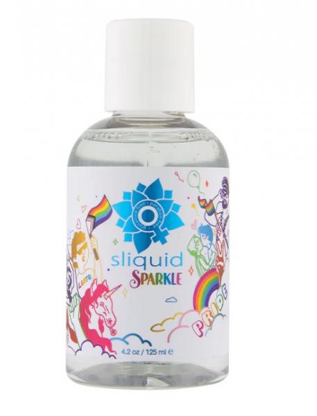 Sliquid Sparkle Pride Lube 4.2 Oz - Click Image to Close