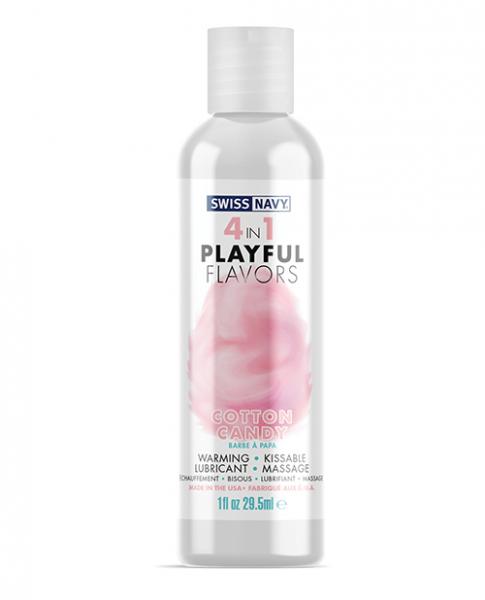 Swiss Navy 4 In 1 Playful Flavors Cotton Candy 1oz