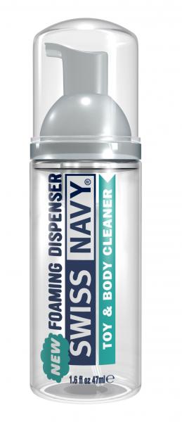 Swiss Navy Toy & Body Cleaner Foaming 1.6 Oz - Click Image to Close