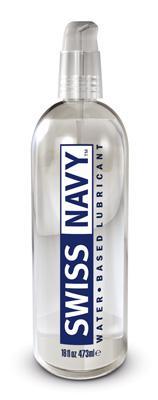 Swiss Navy Water Based Lube 16 oz - Click Image to Close