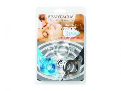 Cock Rings 3Pc Set