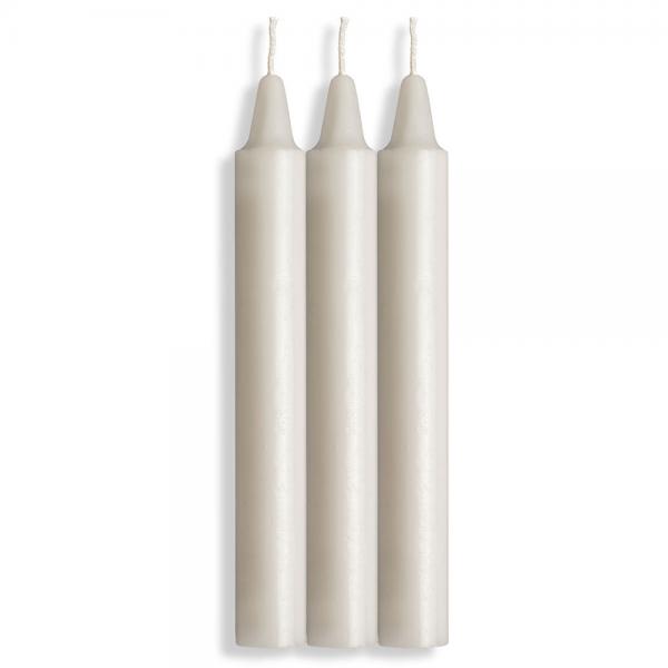 Lacire White Drip Pillar Candles