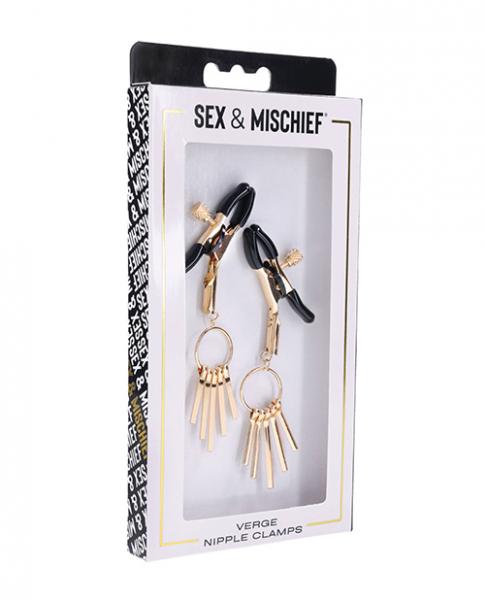 Sex & Mischief Verge Nipple Clamps - Click Image to Close