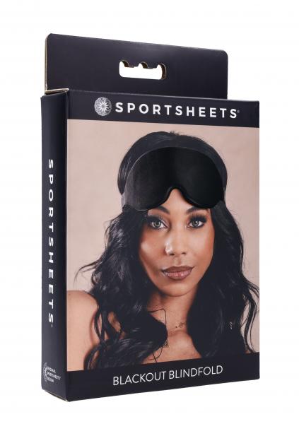 Sportsheets Blackout Blindfold - Click Image to Close