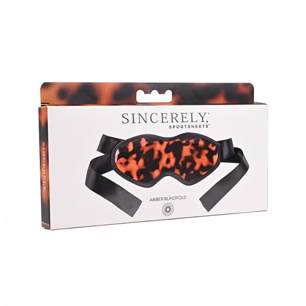 Sincerely Amber Blindfold - Click Image to Close