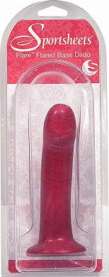 Sedeux Flare Silicone Dildo Red Pearl