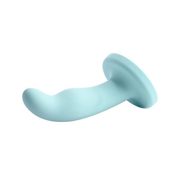 Ryplie 6in Silicone Dildo Sky Blue - Click Image to Close