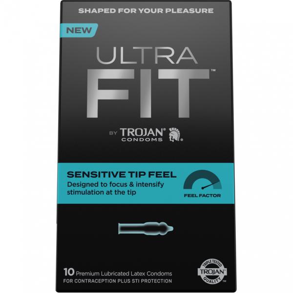 Trojan Ultrafit Sensitive Tip 10ct - Click Image to Close